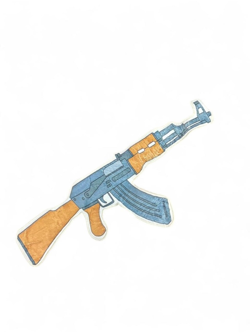 AK-47 Trendy Cartoon Rug BedRoom Wall Decor Game room Aesthetic Home - Brand New